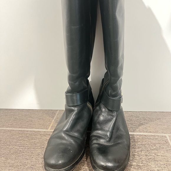 Michael Kors black leather boots - Picture 4 of 4